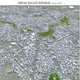 Abha City Saudi Arabia 3d model 50km