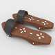 Turkish Bath Hamam Takunya ( Basic Wooden Clog )