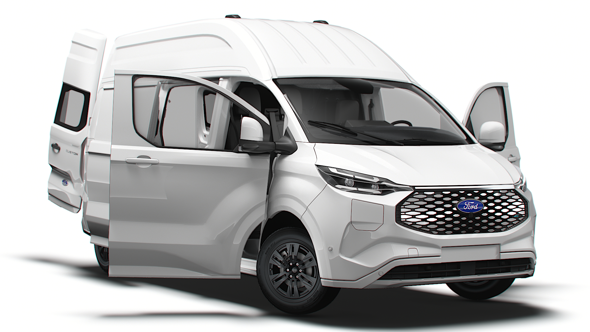 Ford E Transit Custom L2H2 2SD HQ Interior 2024