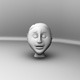 Cartoon Head Base Mesh