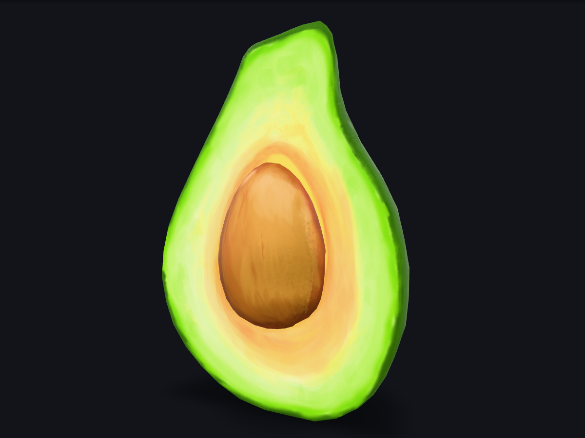 Avocado — Photoscanned