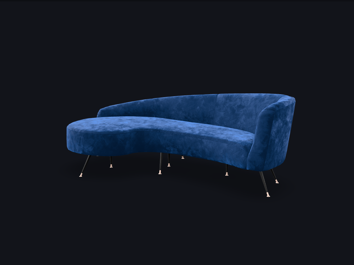 Glam Velvet Sofa