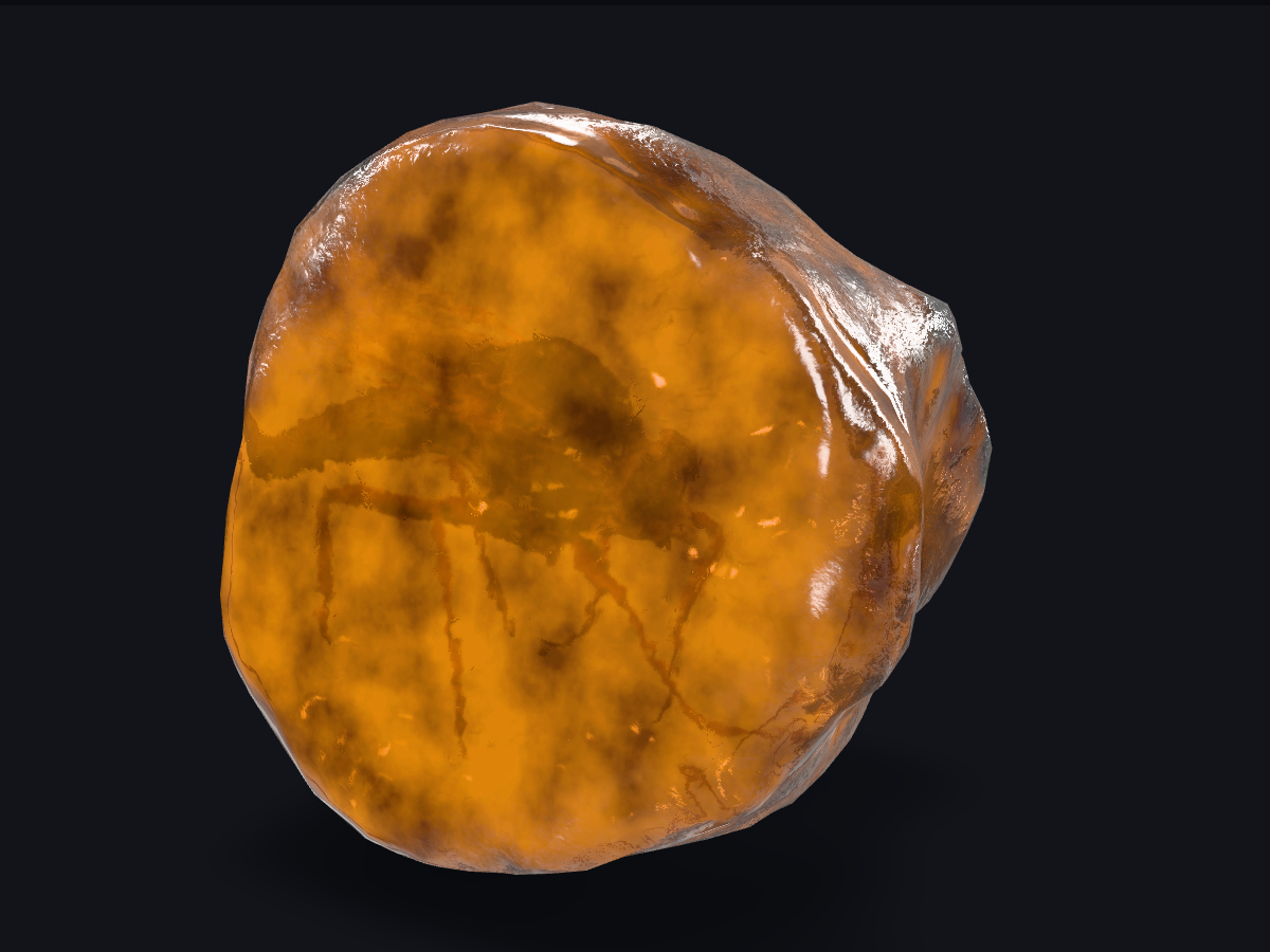 Mosquito in Amber