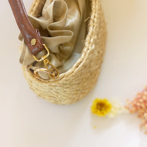Svara Sling | Eco Luxe | Handmade Banana Fibre Sling Bag