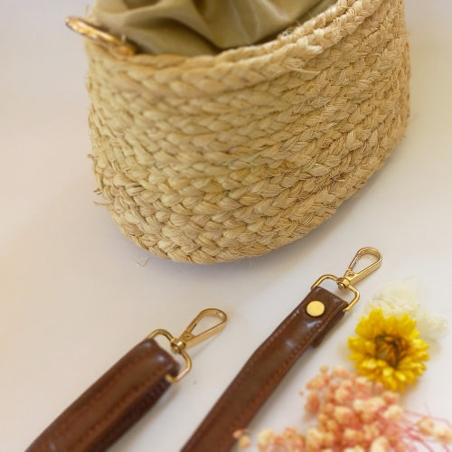 Svara Sling | Eco Luxe | Handmade Banana Fibre Sling Bag — image 2