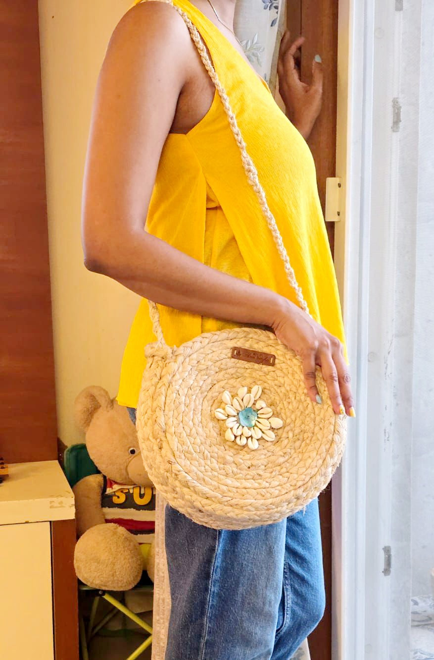 Svara Sling | Handmade Banana Fibre Sling Bag — image 2