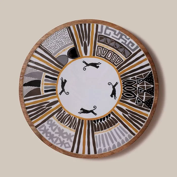 Africana Lazy Susan Platter — image 6
