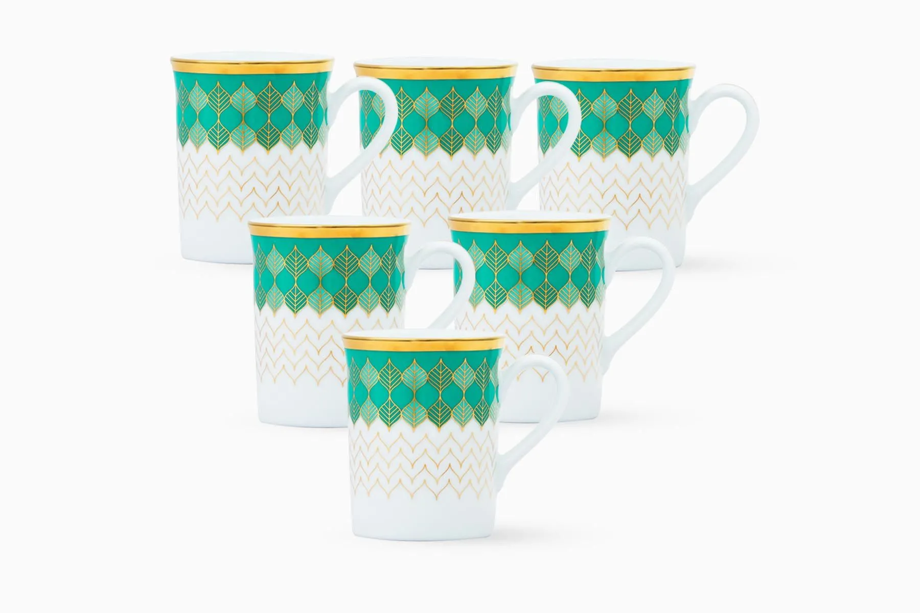 Banaras Coffee Mugs - Set of 6 — image 1