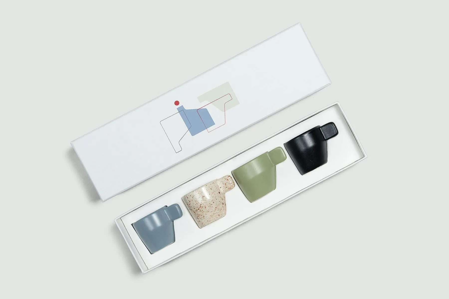 Bauhaus Mini Espresso Cups - Set of 4 — image 4