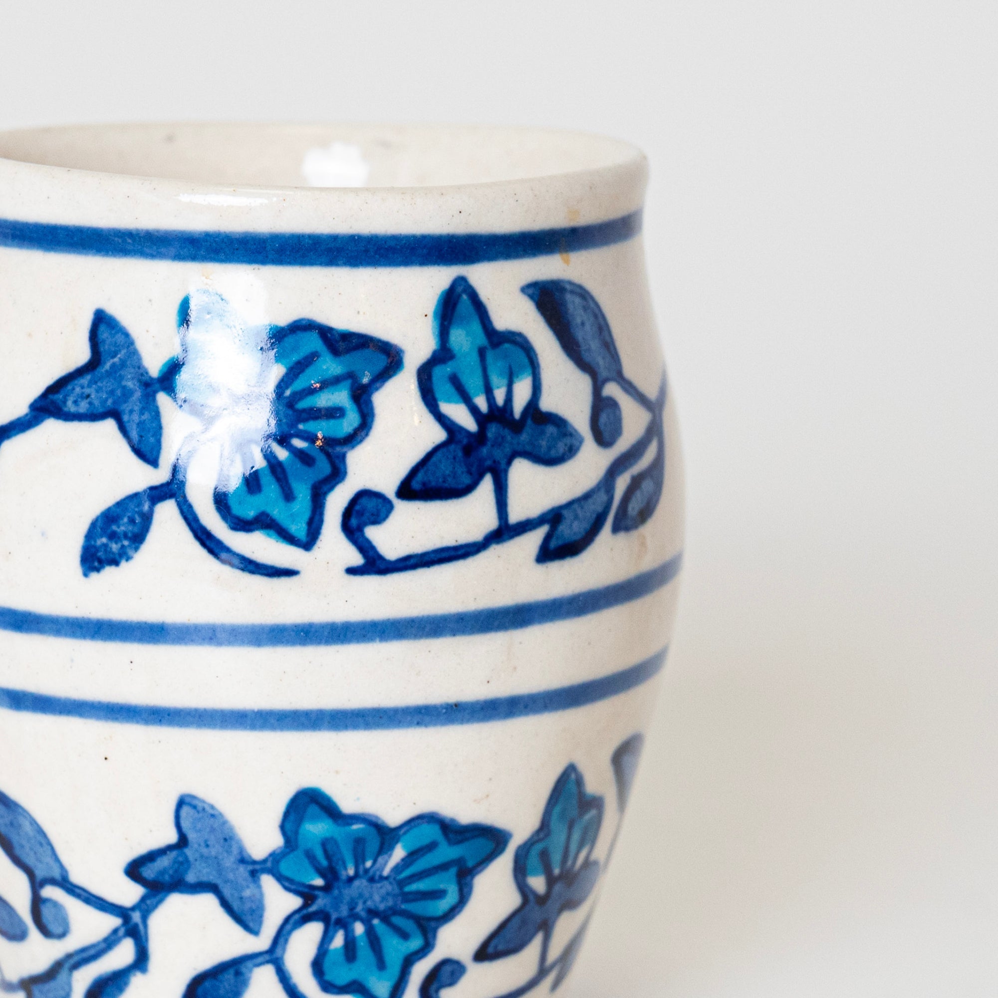 Beige Blossom Kulhad — image 4