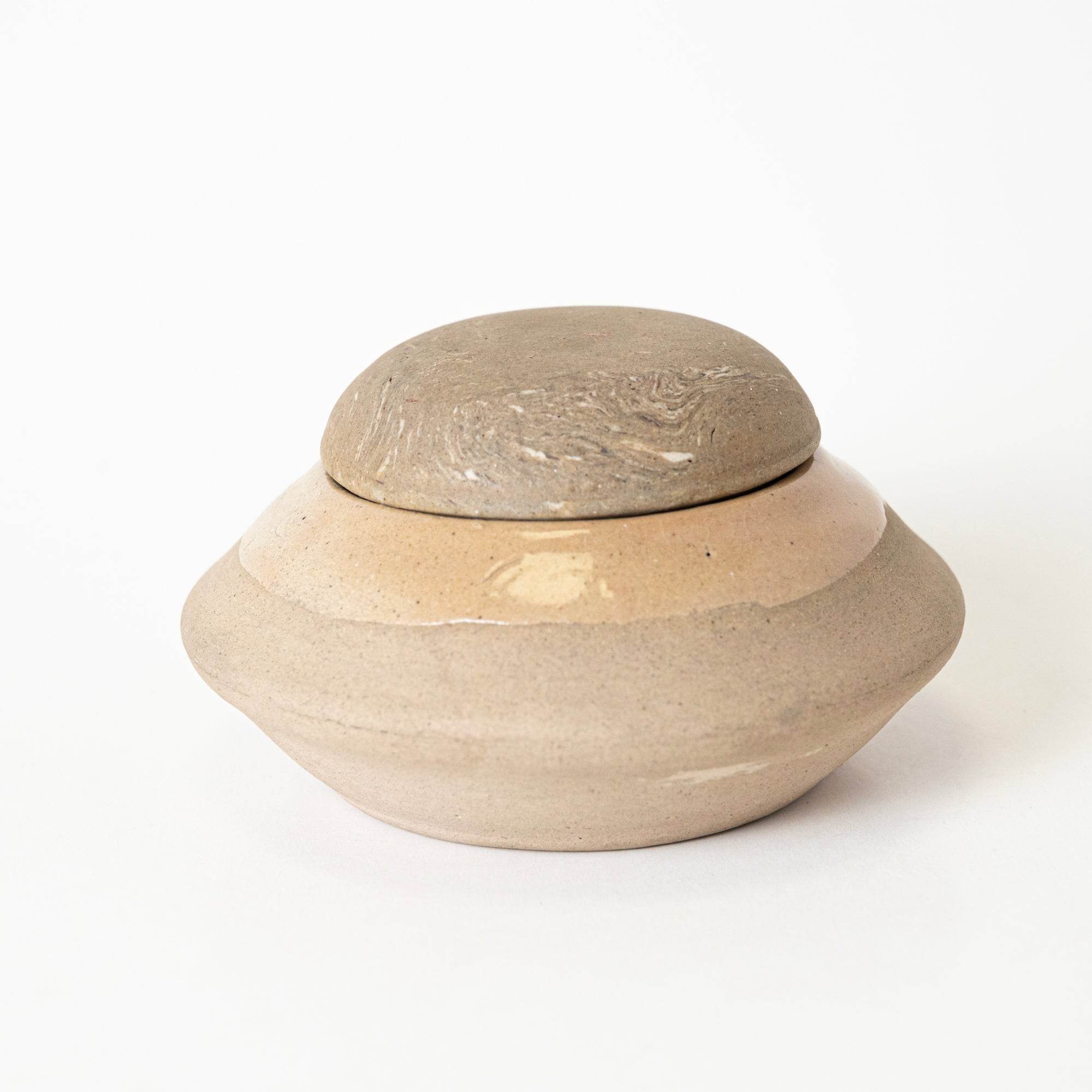 Beige Sandstone Jar — image 3