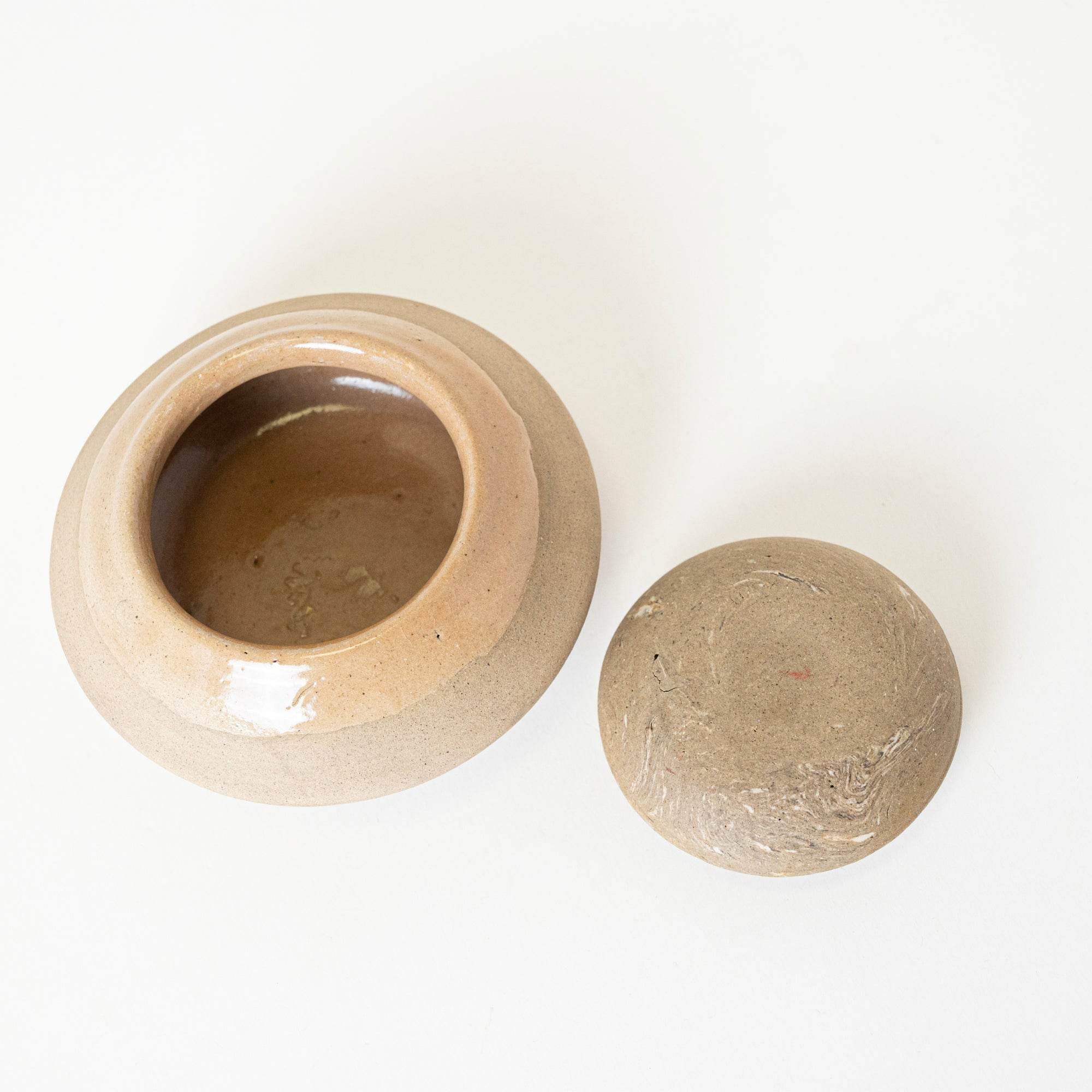 Beige Sandstone Jar — image 8