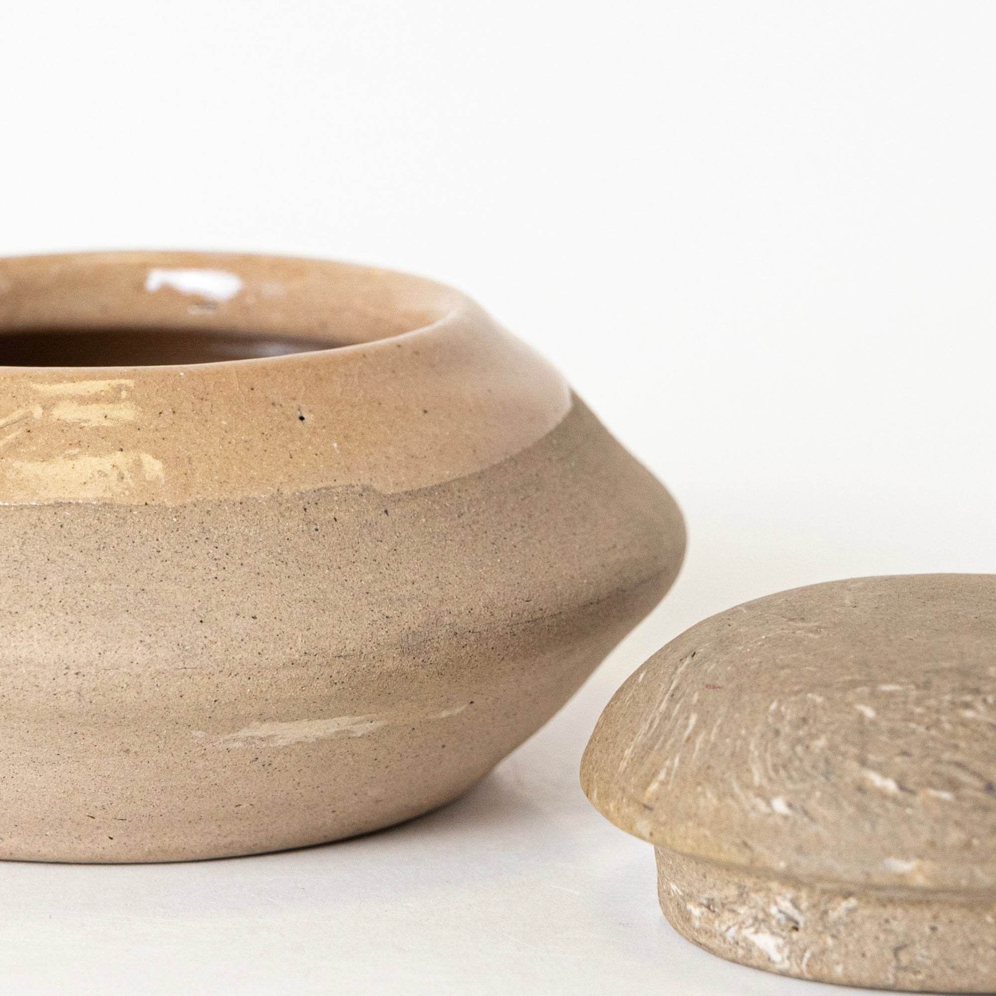 Beige Sandstone Jar — image 9