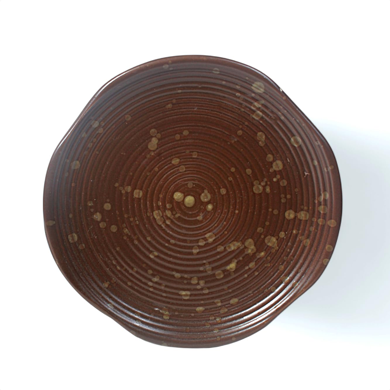 Brown Swirl Plate — image 5