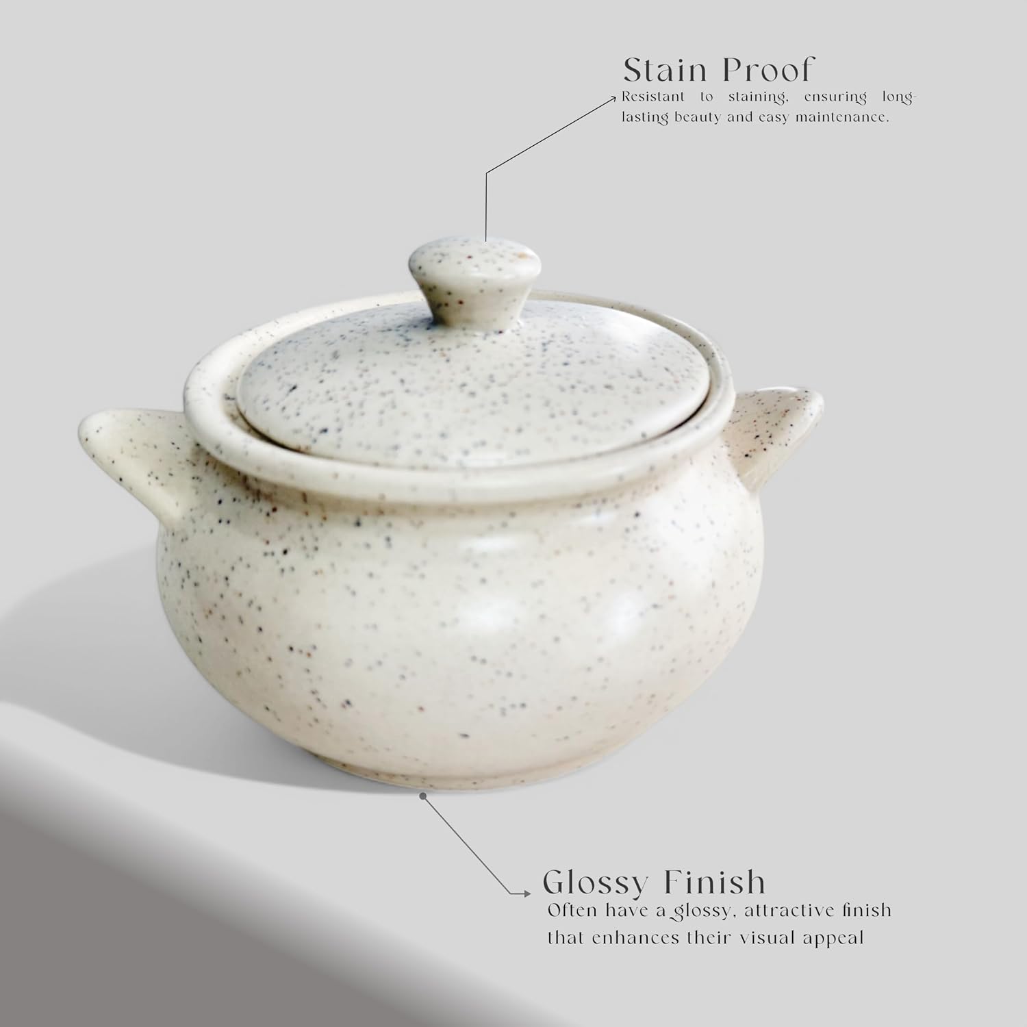 Chandira Speckled Pot