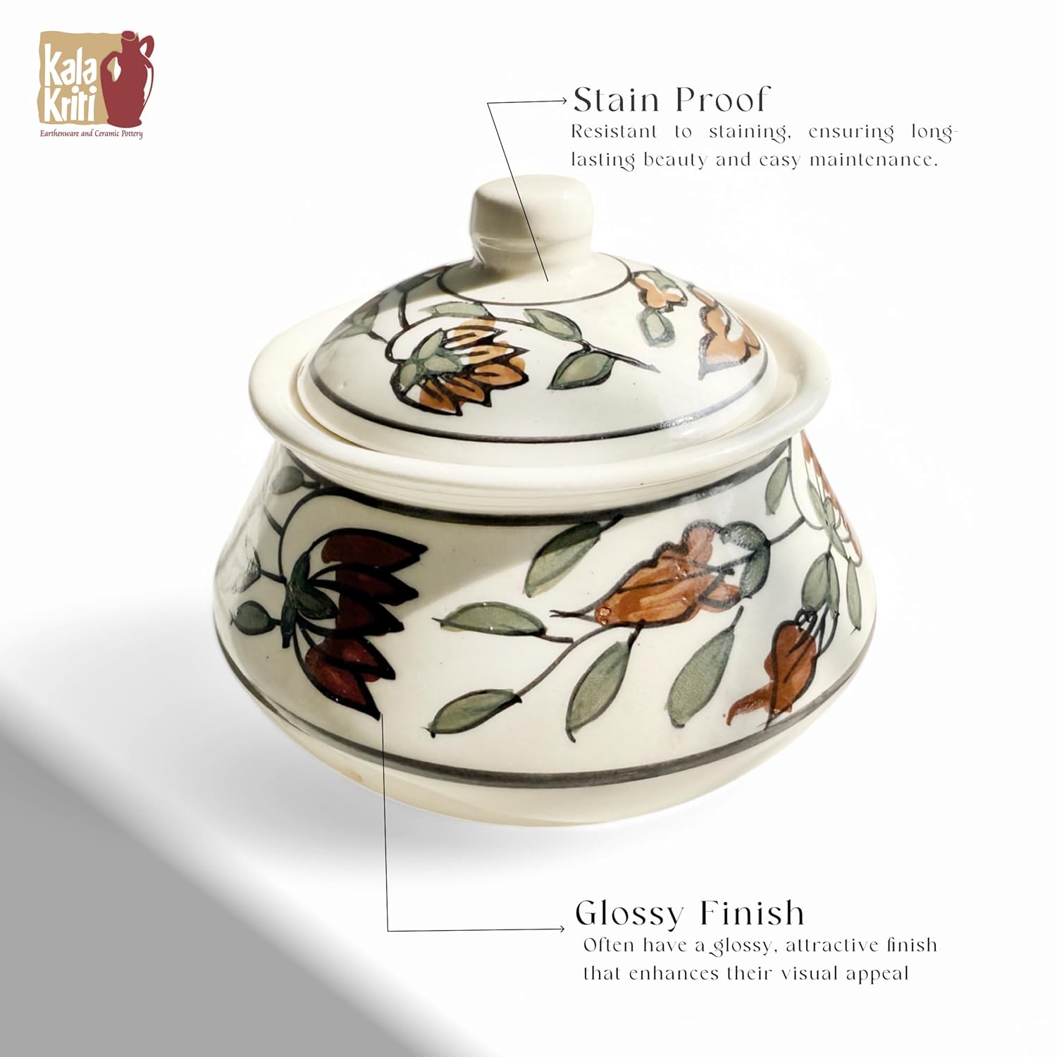 Classic Tribal Motif Handi — image 3