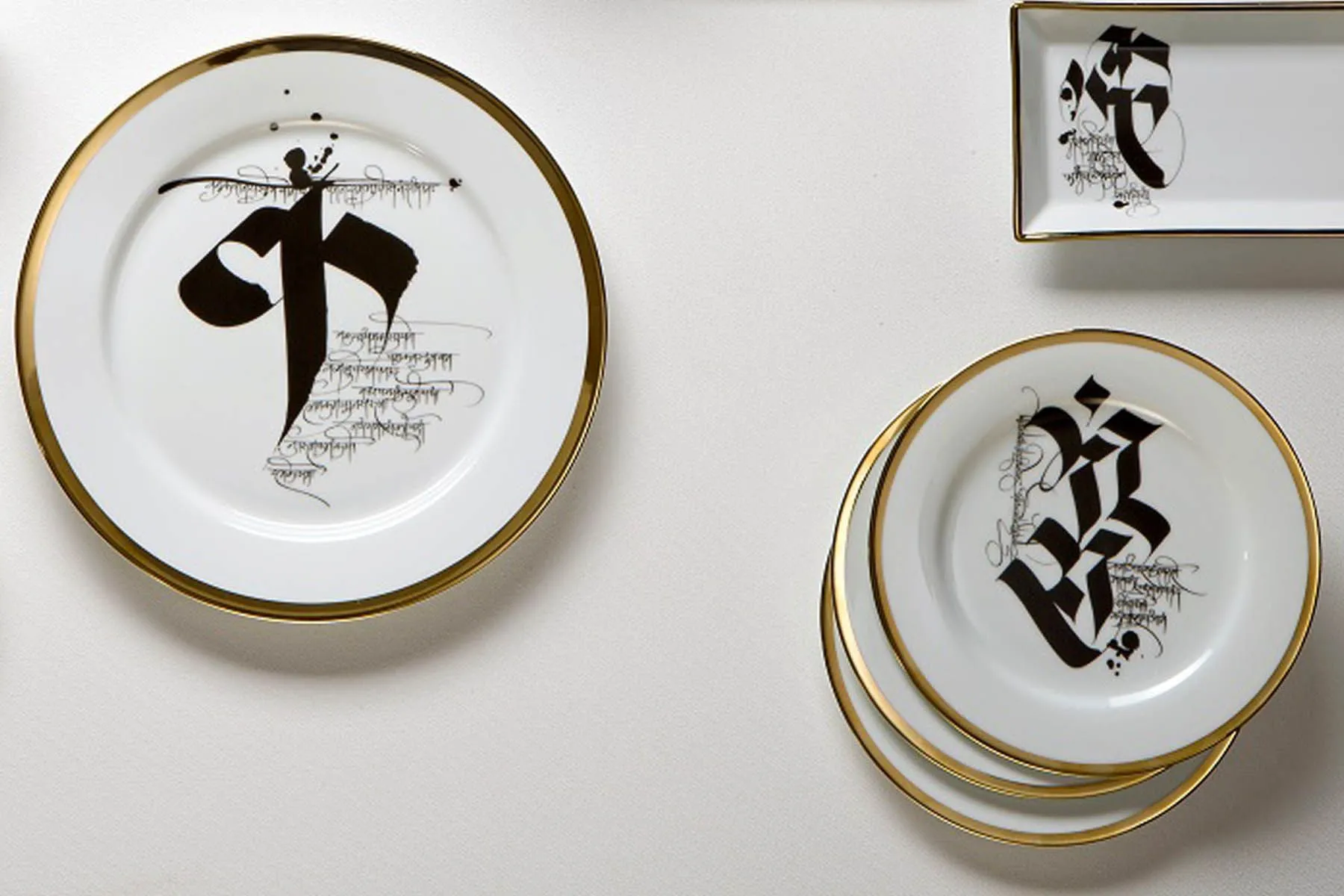 Devanagiri Dinner Plates - Set of 6  — image 11