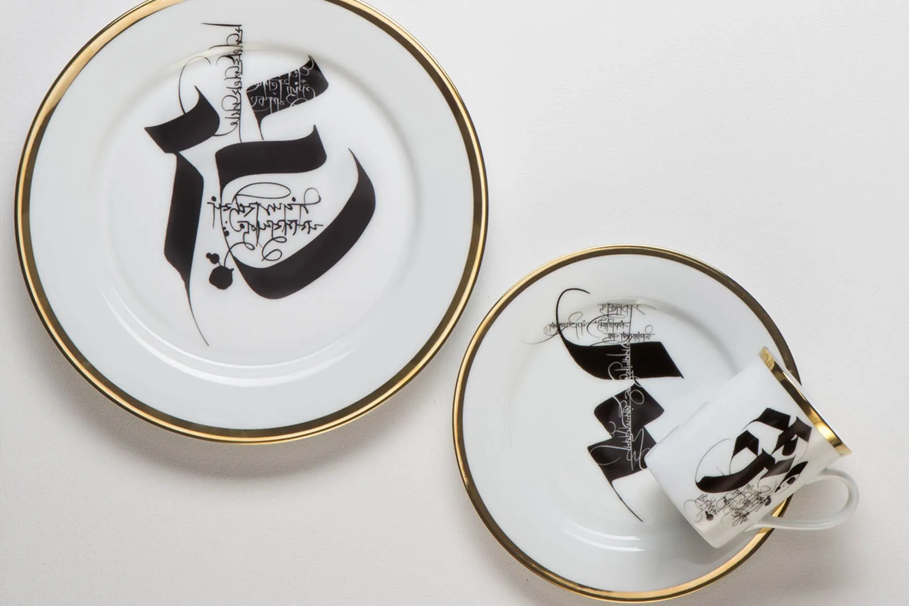 Devanagiri Side Plates - Set of 6 — image 9