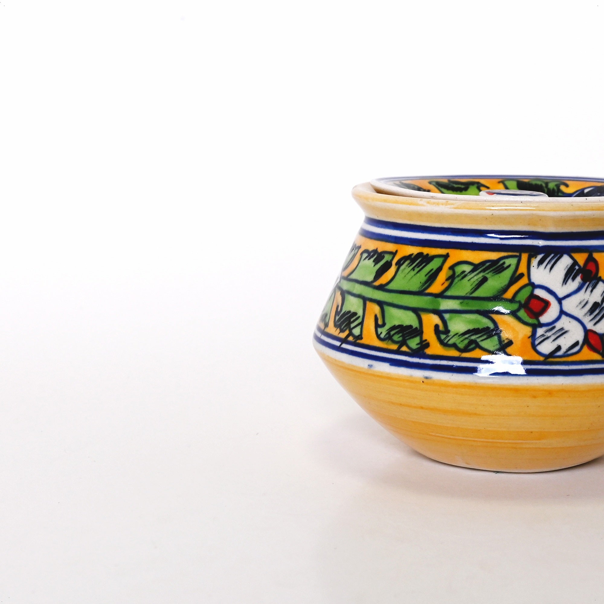 Earthen Tribal Painted Handi