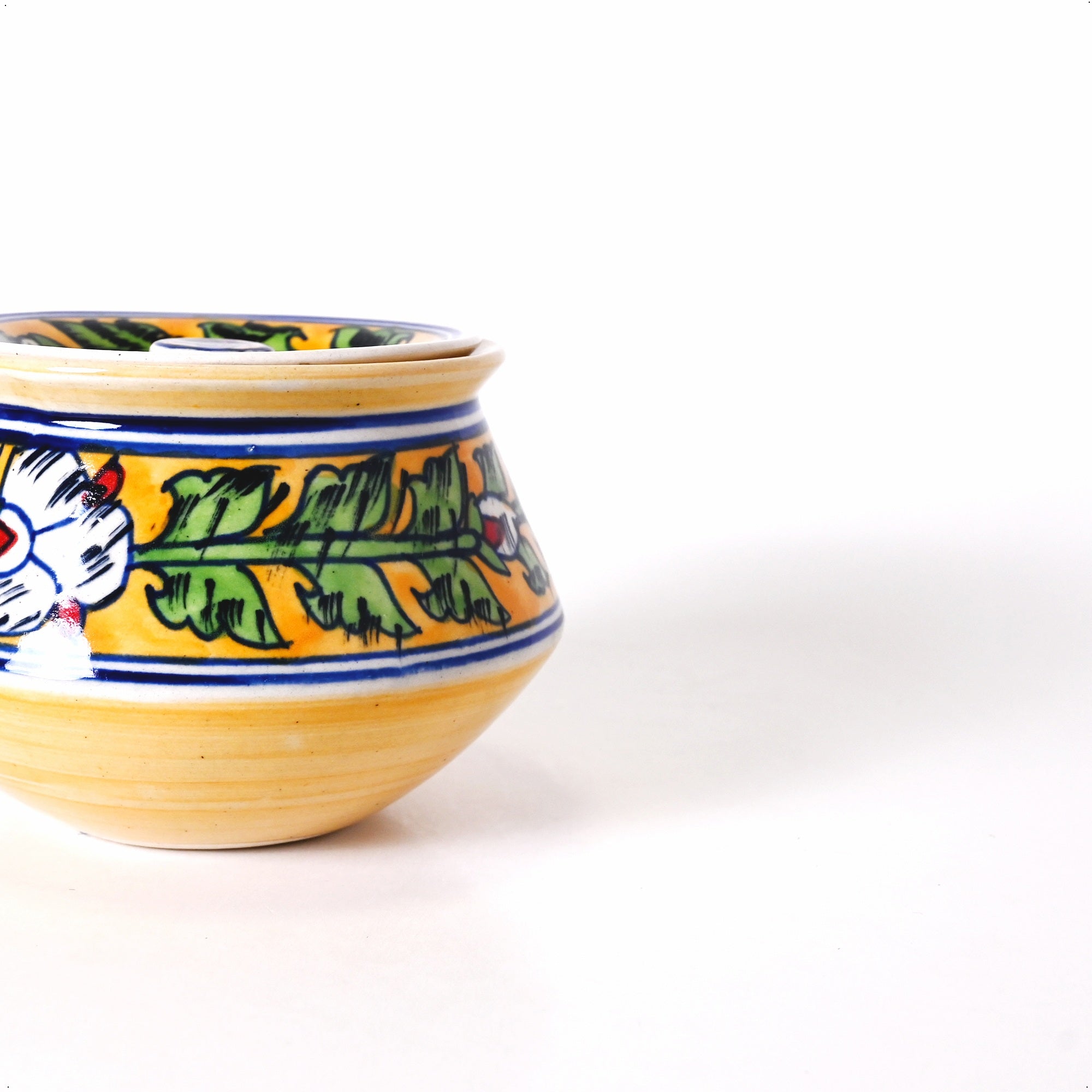Earthen Tribal Painted Handi — image 4
