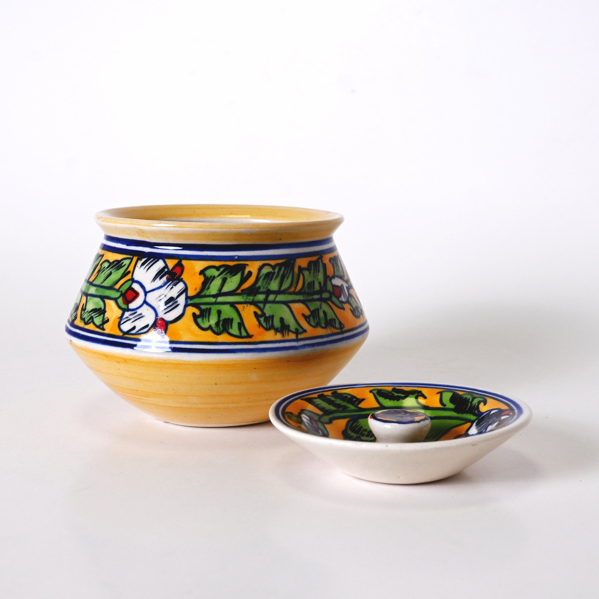 Earthen Tribal Painted Handi — image 6