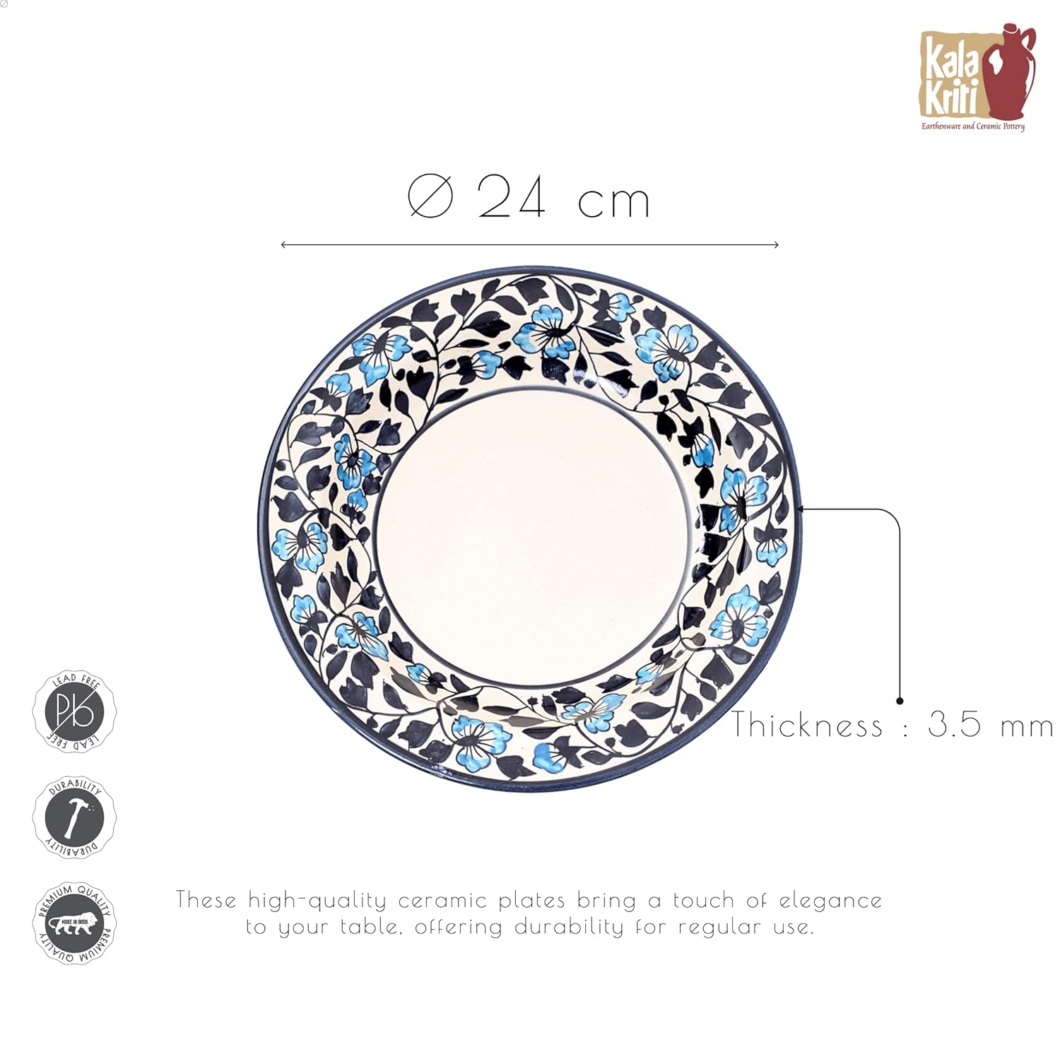 Floral Whisper Plate