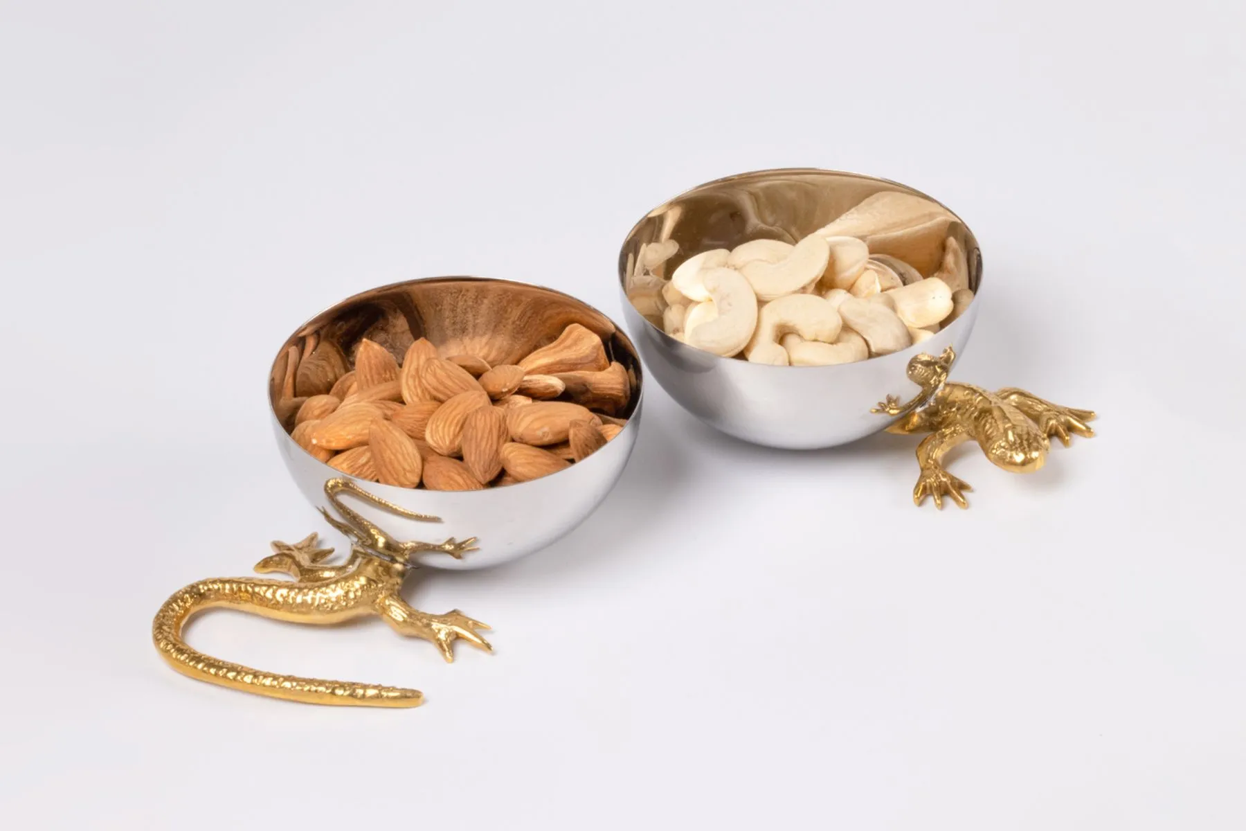 Gecko Nut Bowls (Set of 2) — image 1