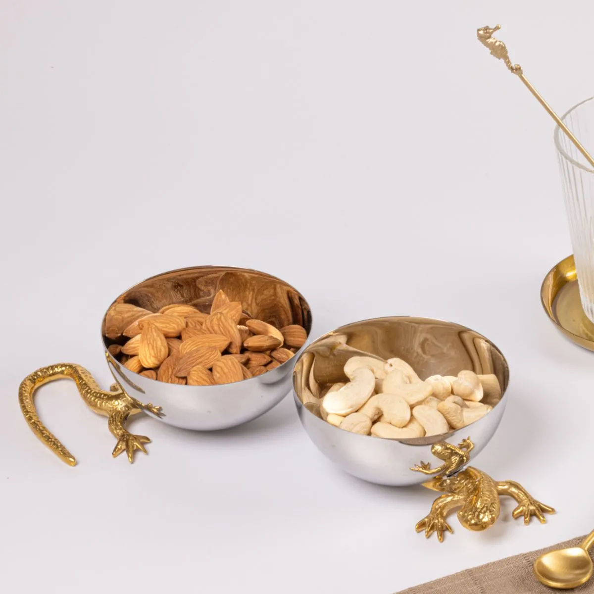 Gecko Nut Bowls (Set of 2) — image 4