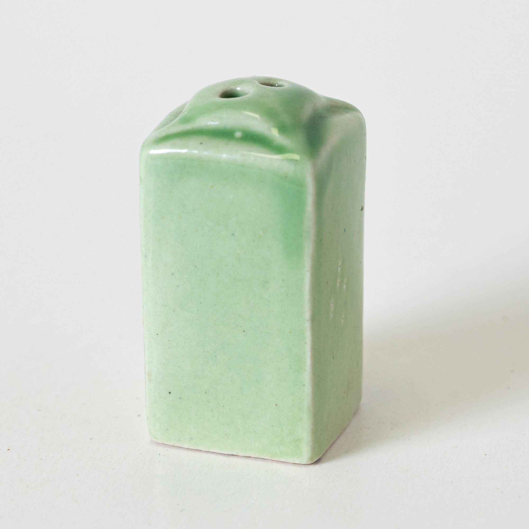 Green Cube Cruet Set