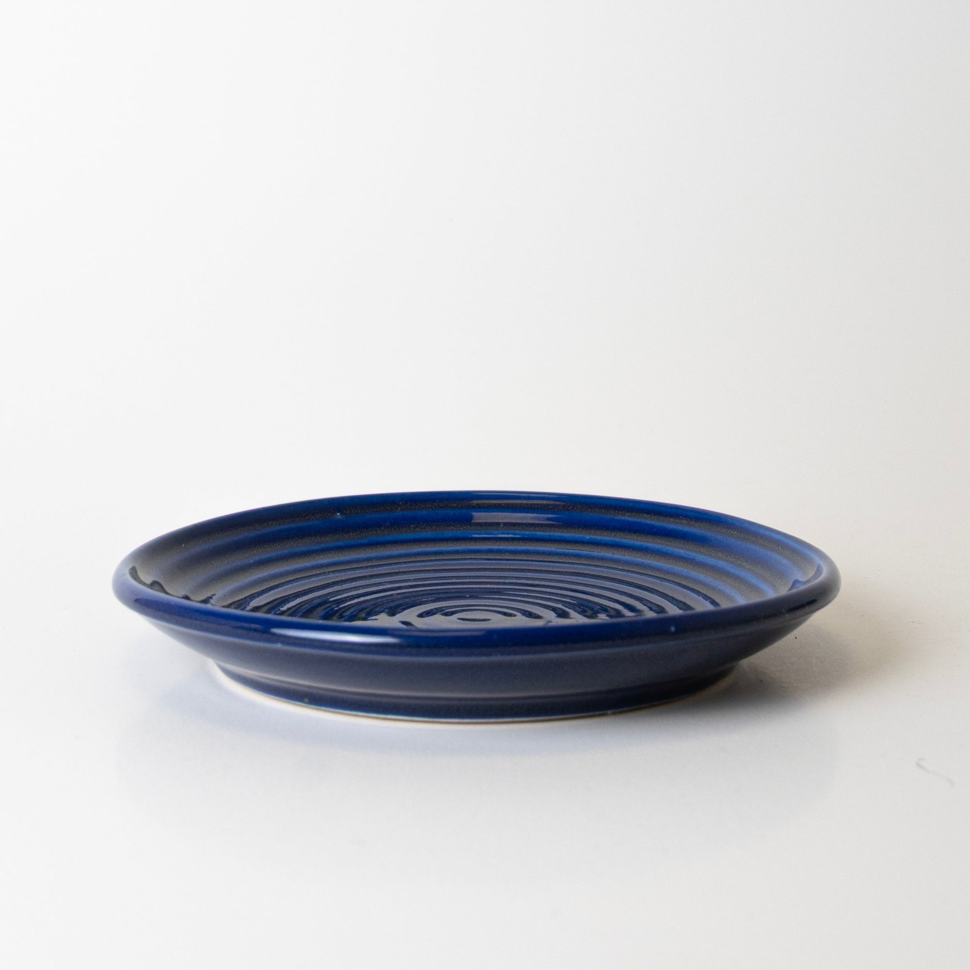Indigo Swirl Plate