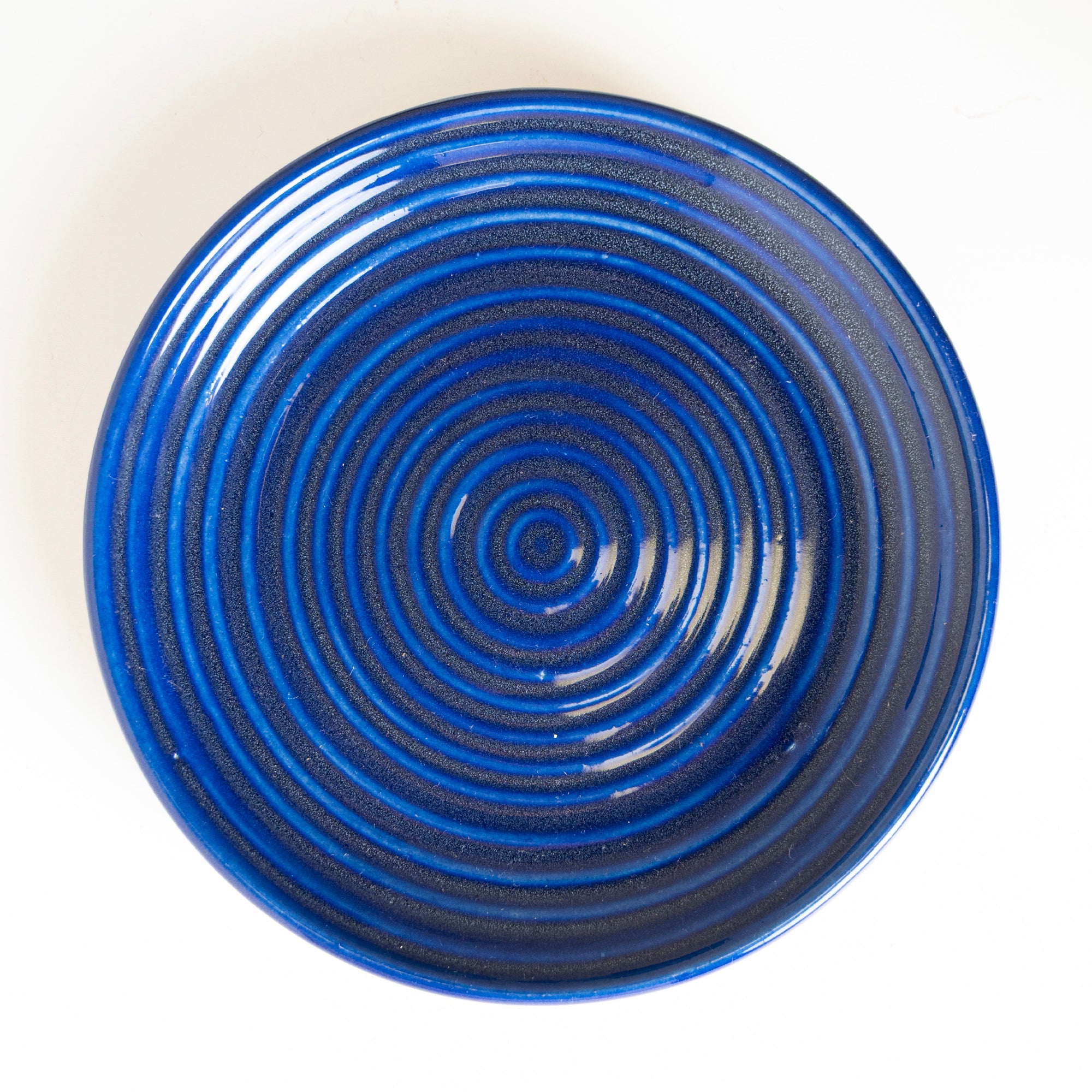 Indigo Swirl Plate — image 4