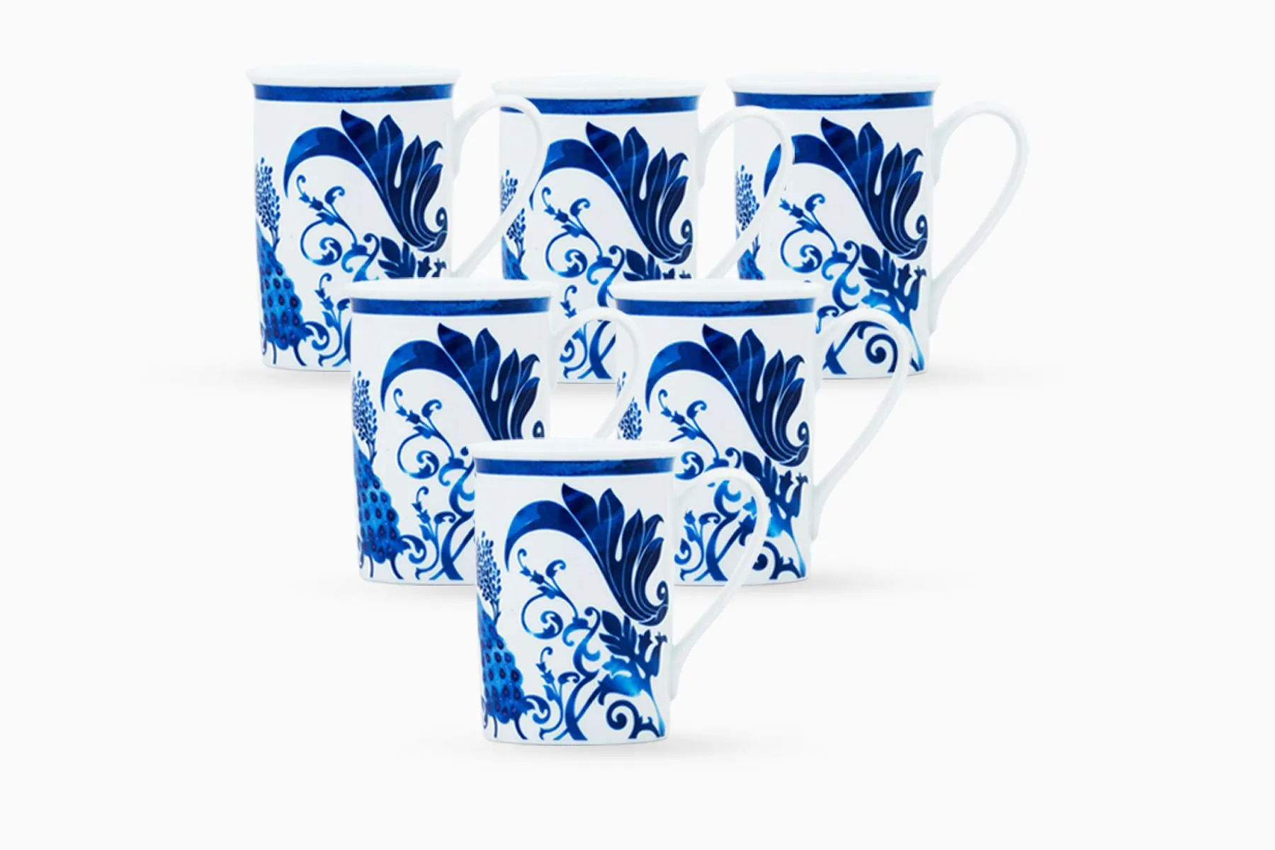 Indira Coffee Mugs - Set of 6 — image 1