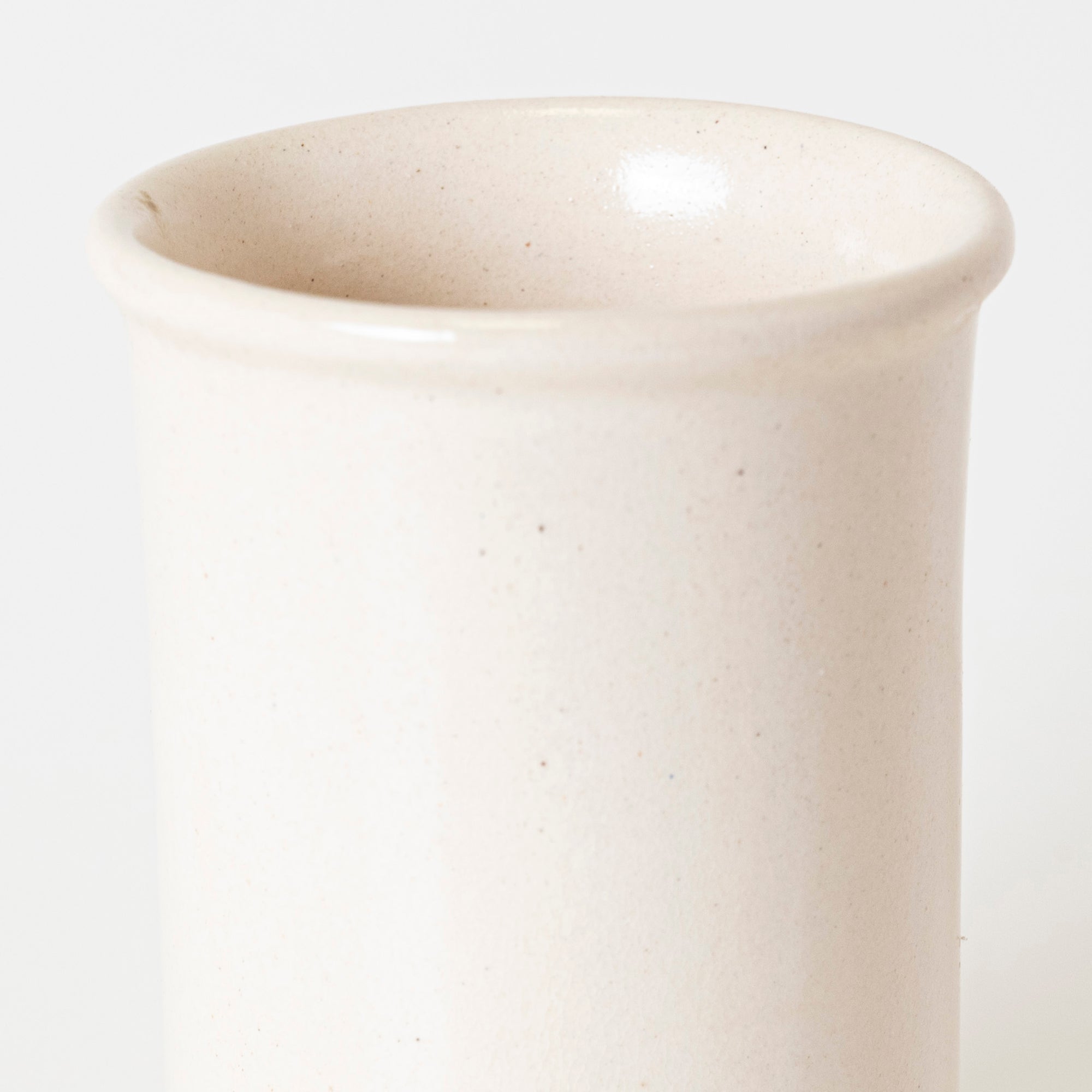 Ivory Stoneware Tumbler — image 3