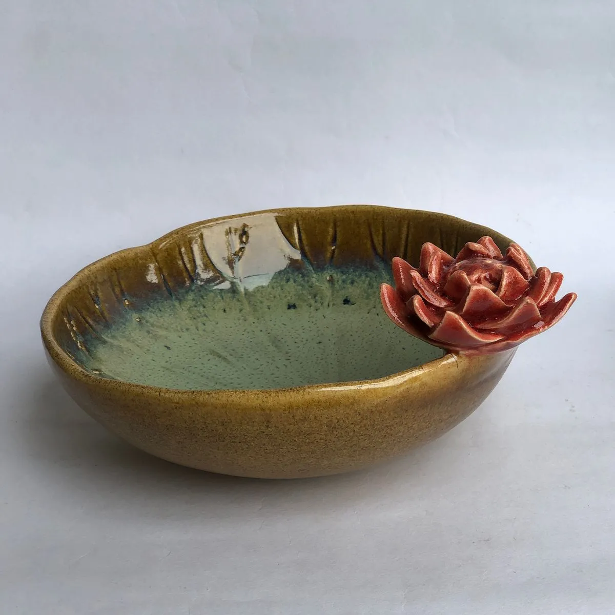Lotus Bowl with Flower — image 4