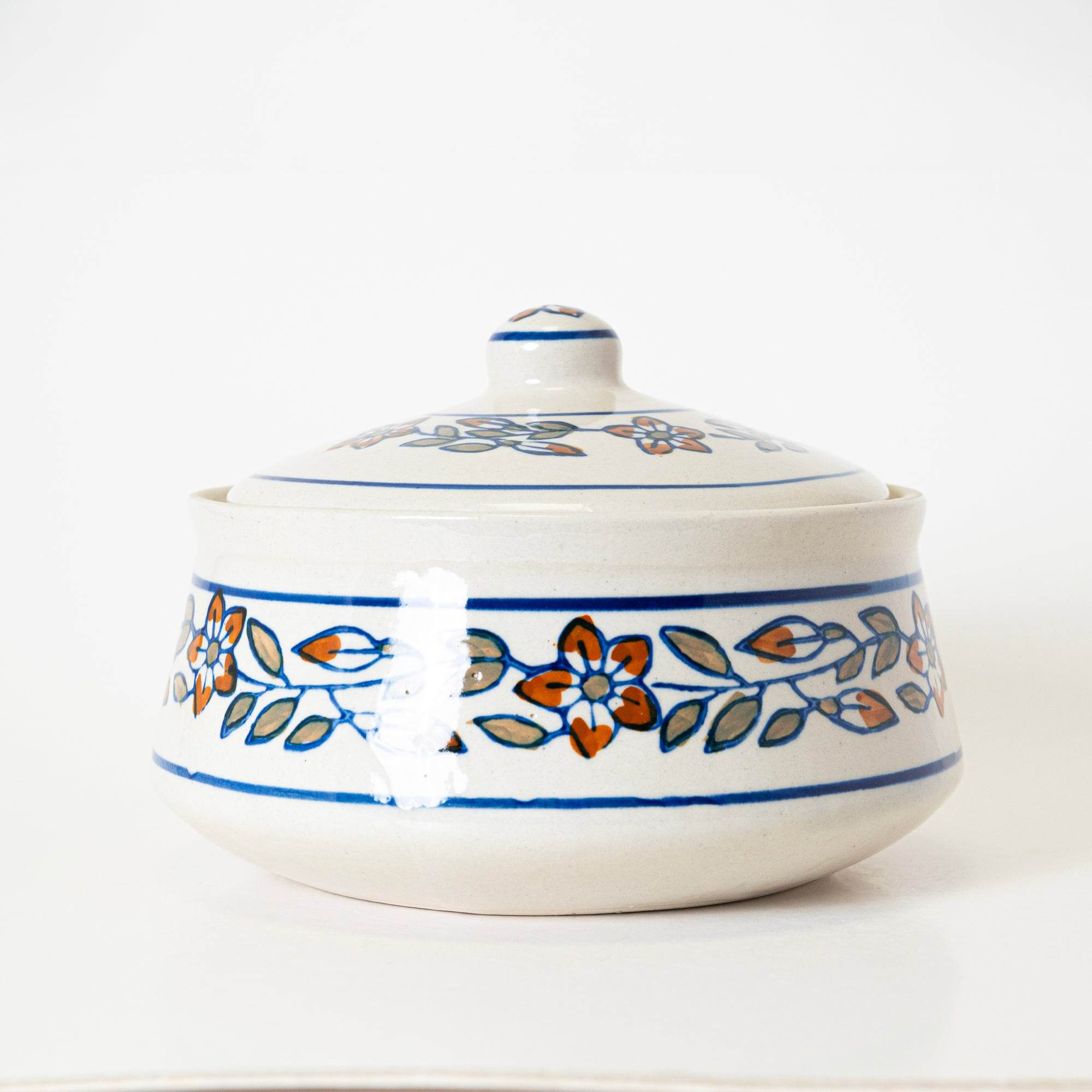 Royal Bloom Ceramic Donga — image 2