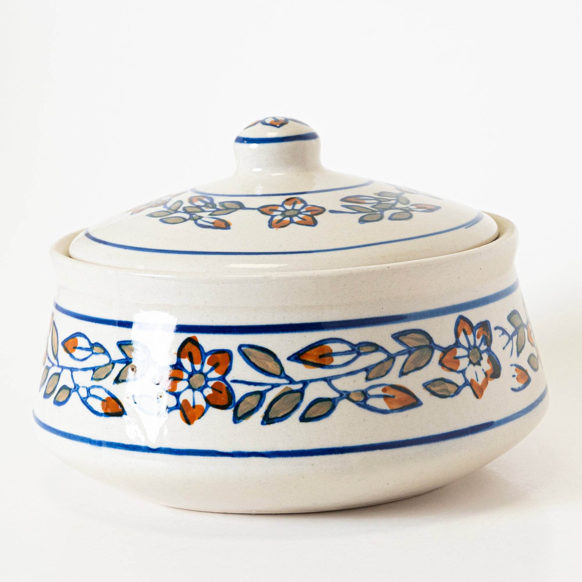 Royal Bloom Ceramic Donga — image 3