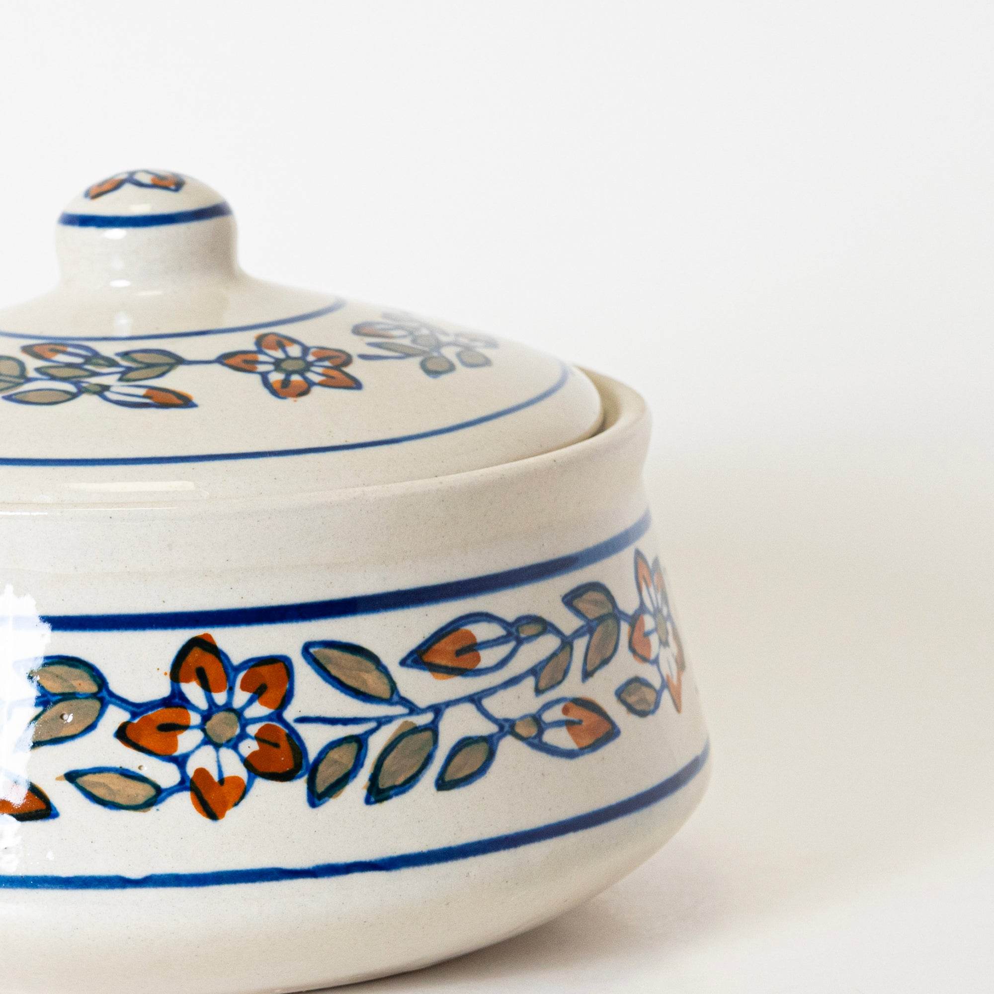 Royal Bloom Ceramic Donga — image 5