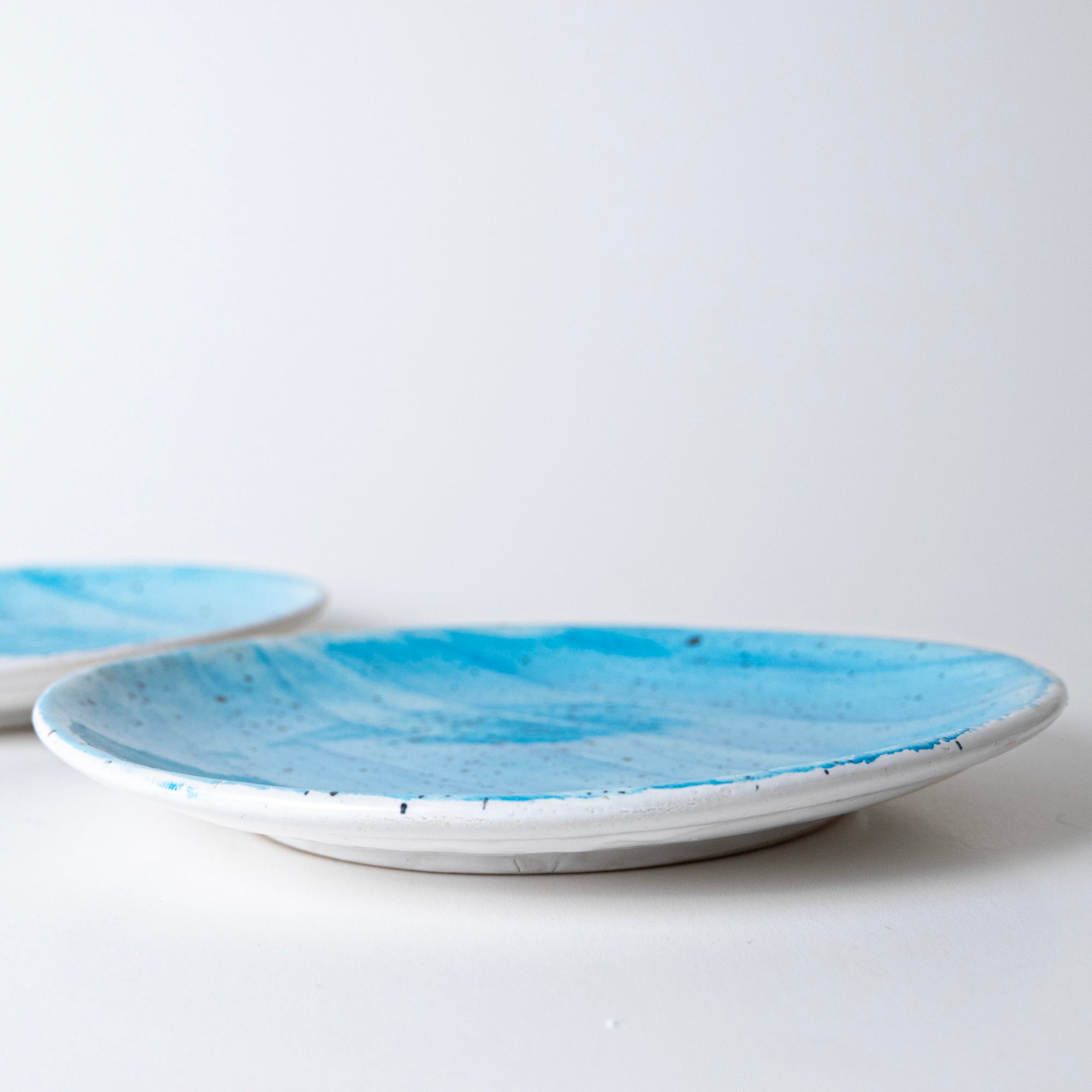 Speckled Sky Blue Plate — image 9