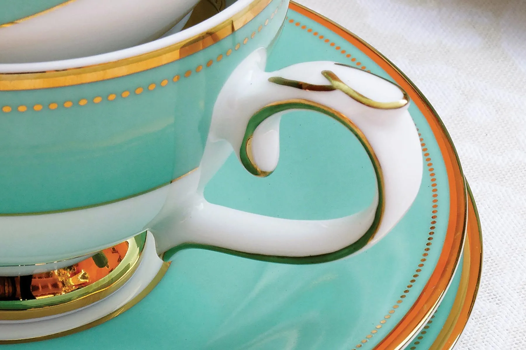 Spring In Udaipur Tea Cup And Saucer - Set Of 6 — image 7