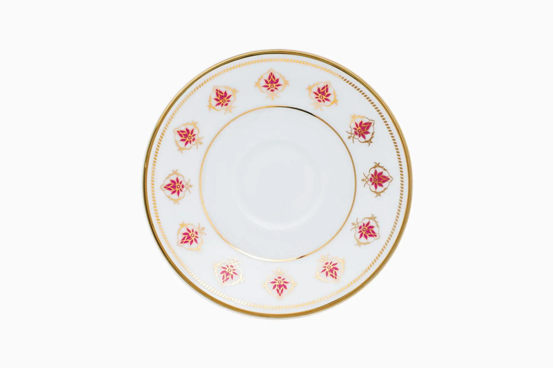 The Lotus At Fatehpur Tea Cup And Saucer - Set of 6 — image 4