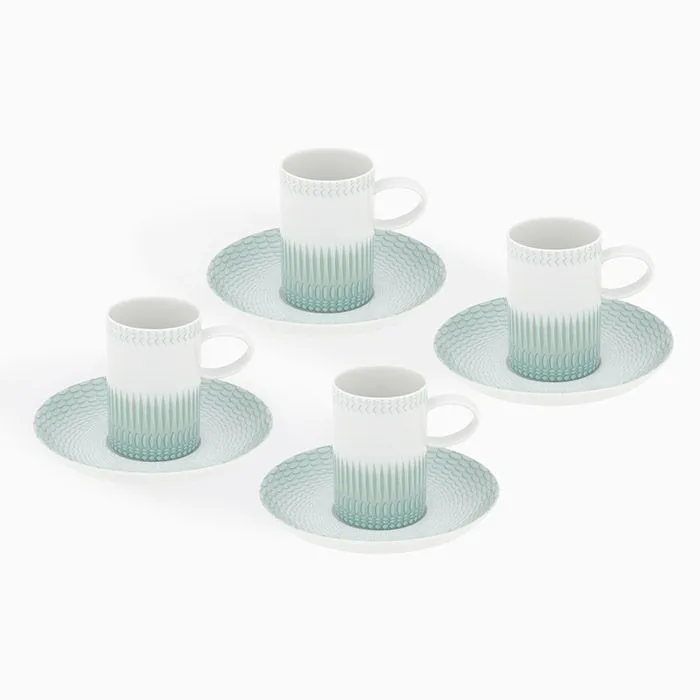 Venezia Coffee Cup Saucer Set Of 4 — image 5