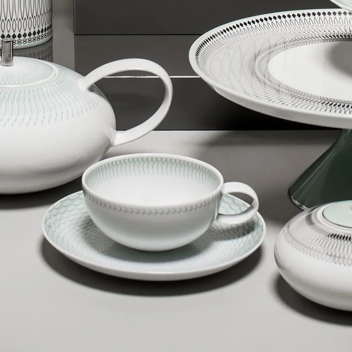Venezia Tea Cup Saucer Set Of 4 — image 4