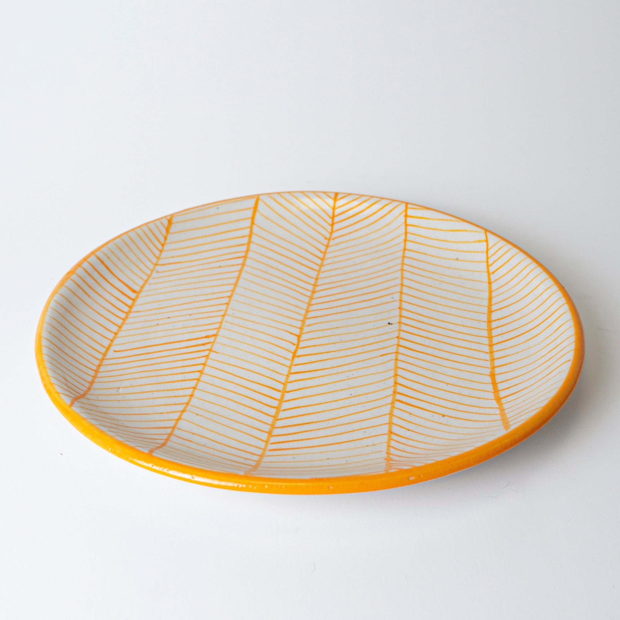Yellow Swirl Plate — image 1