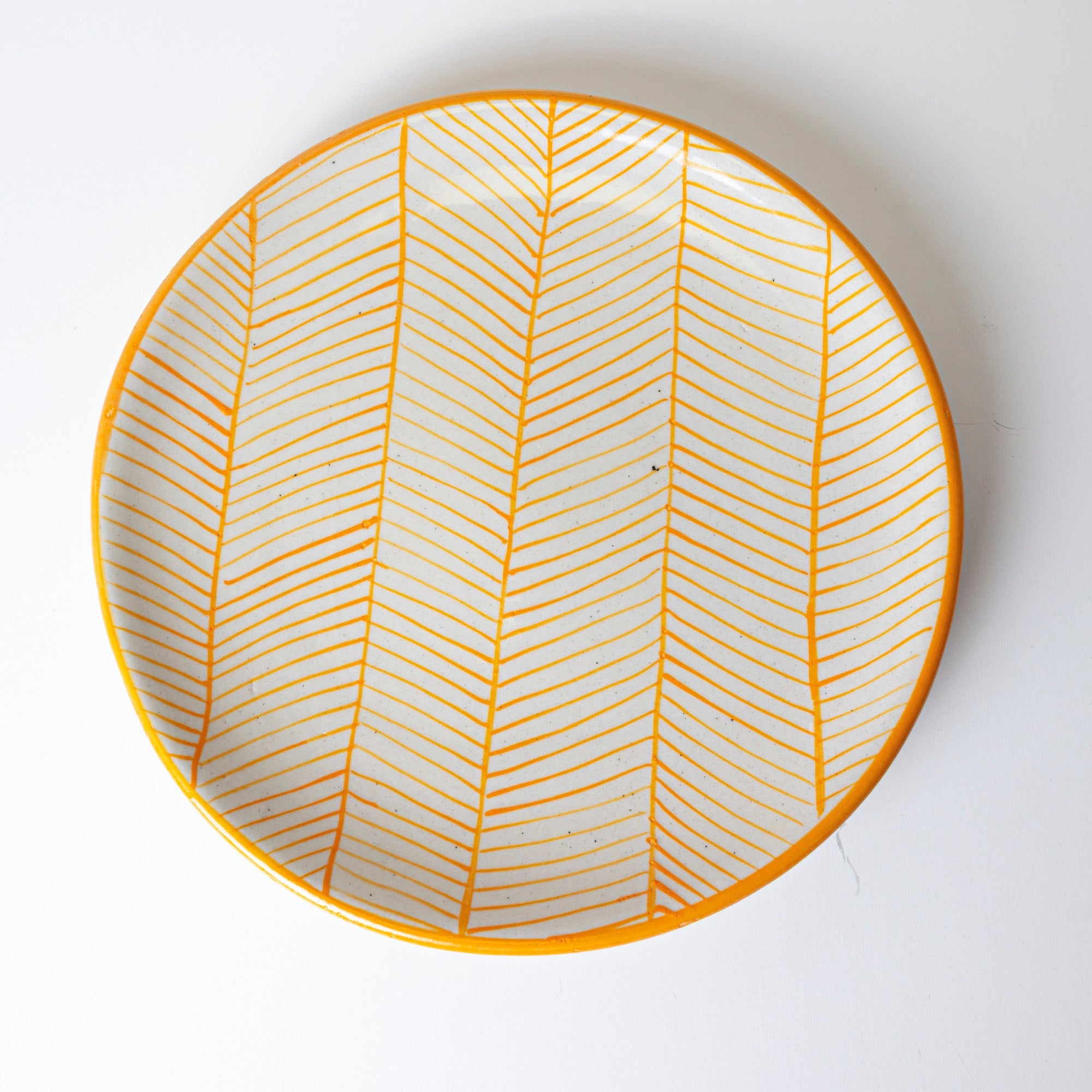 Yellow Swirl Plate — image 2
