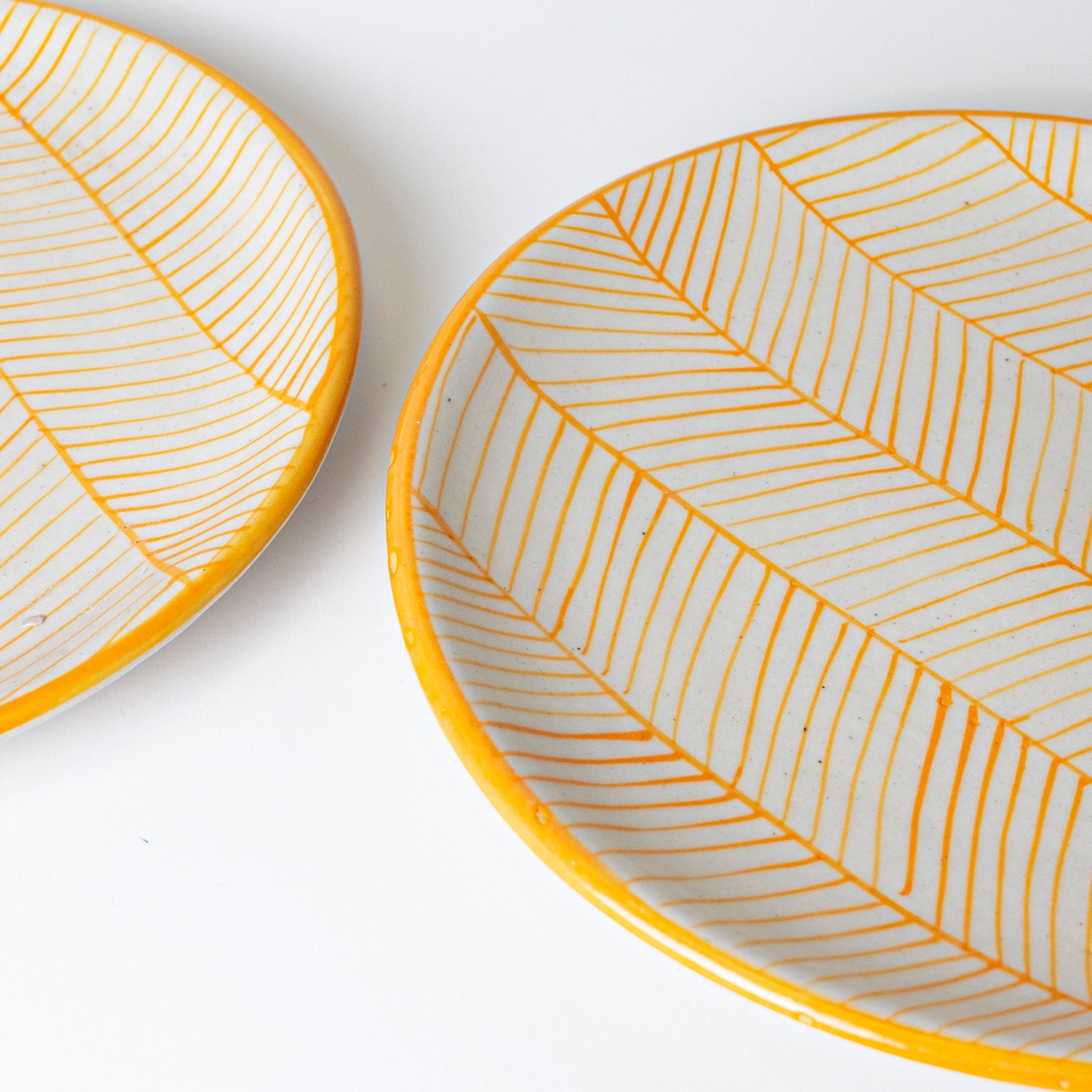 Yellow Swirl Plate — image 4