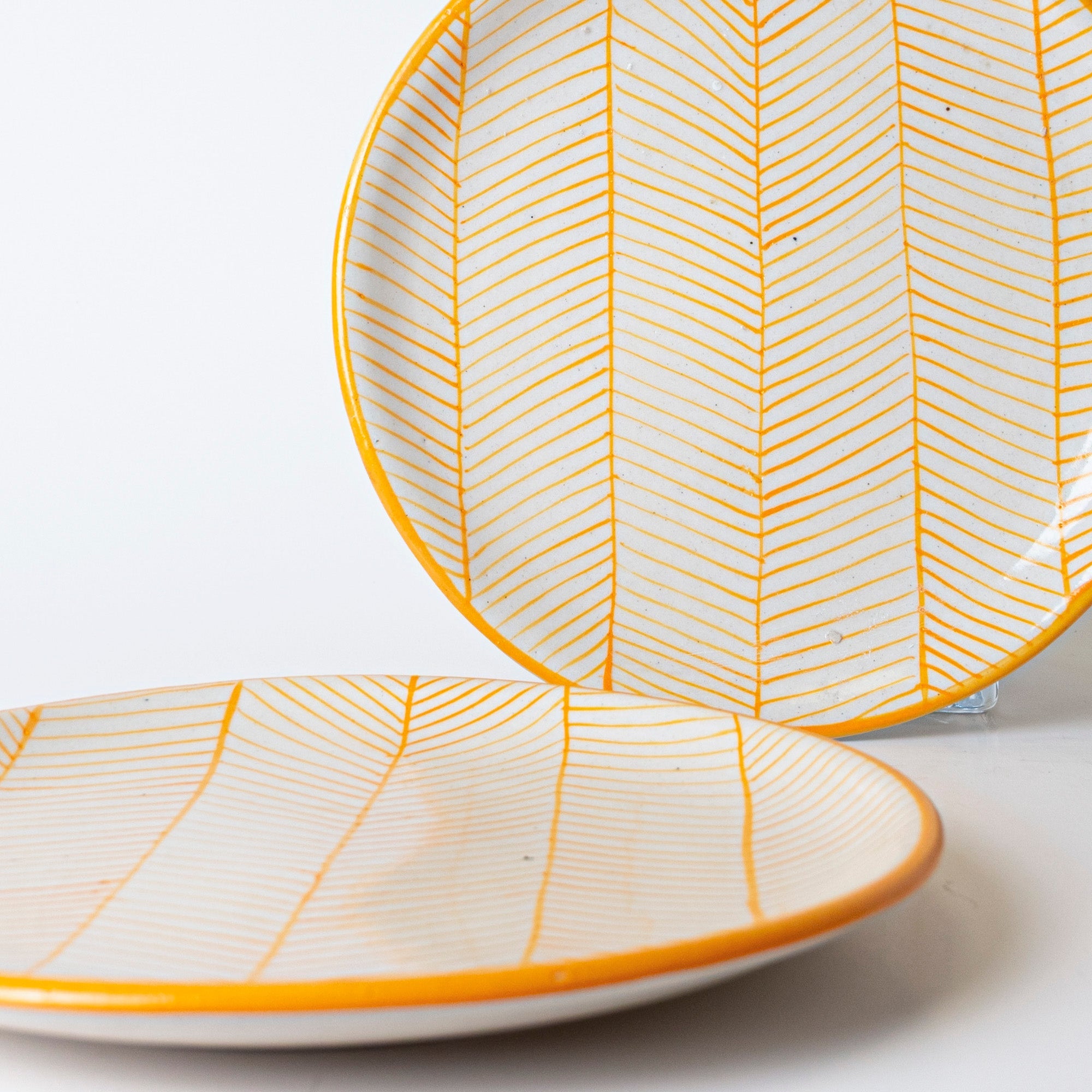 Yellow Swirl Plate — image 5