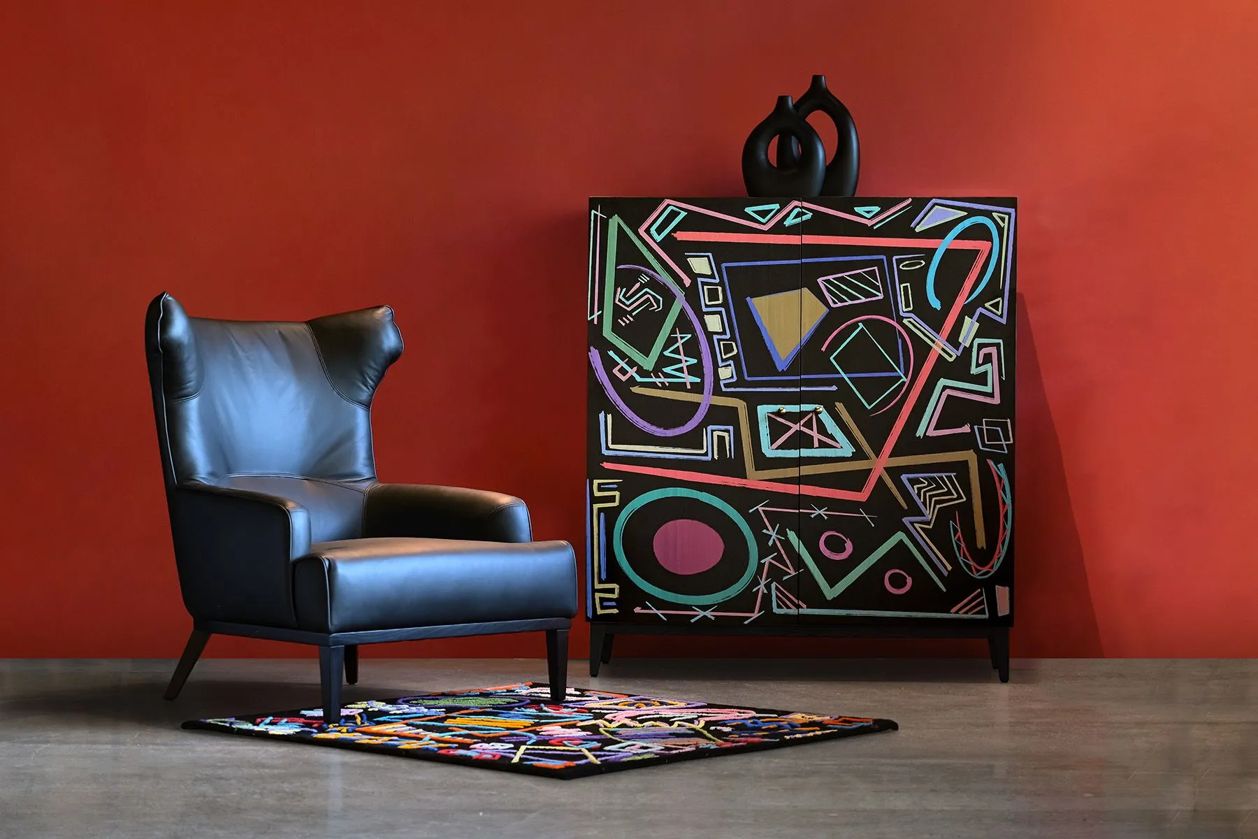 Abstrait Art Cabinet — image 4