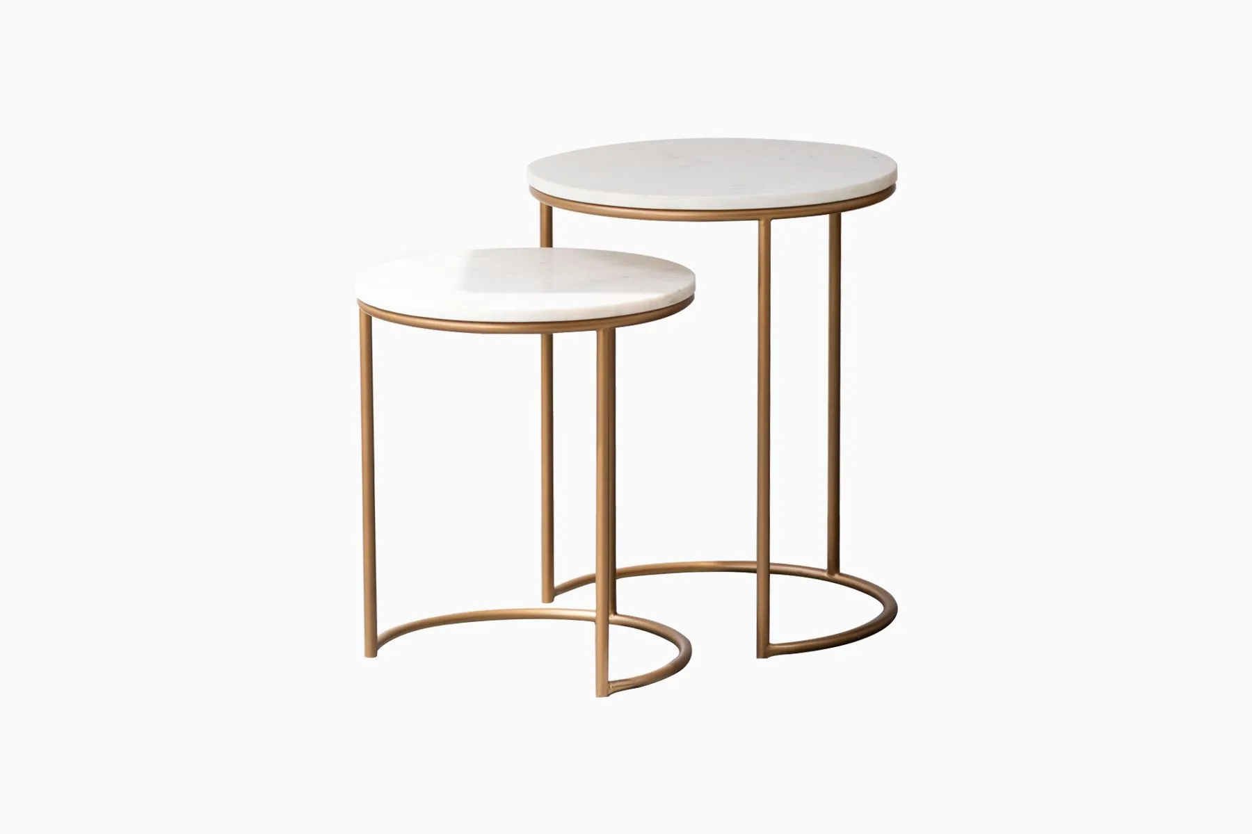 Adam Marble Nesting Tables (Set of 2) — image 3