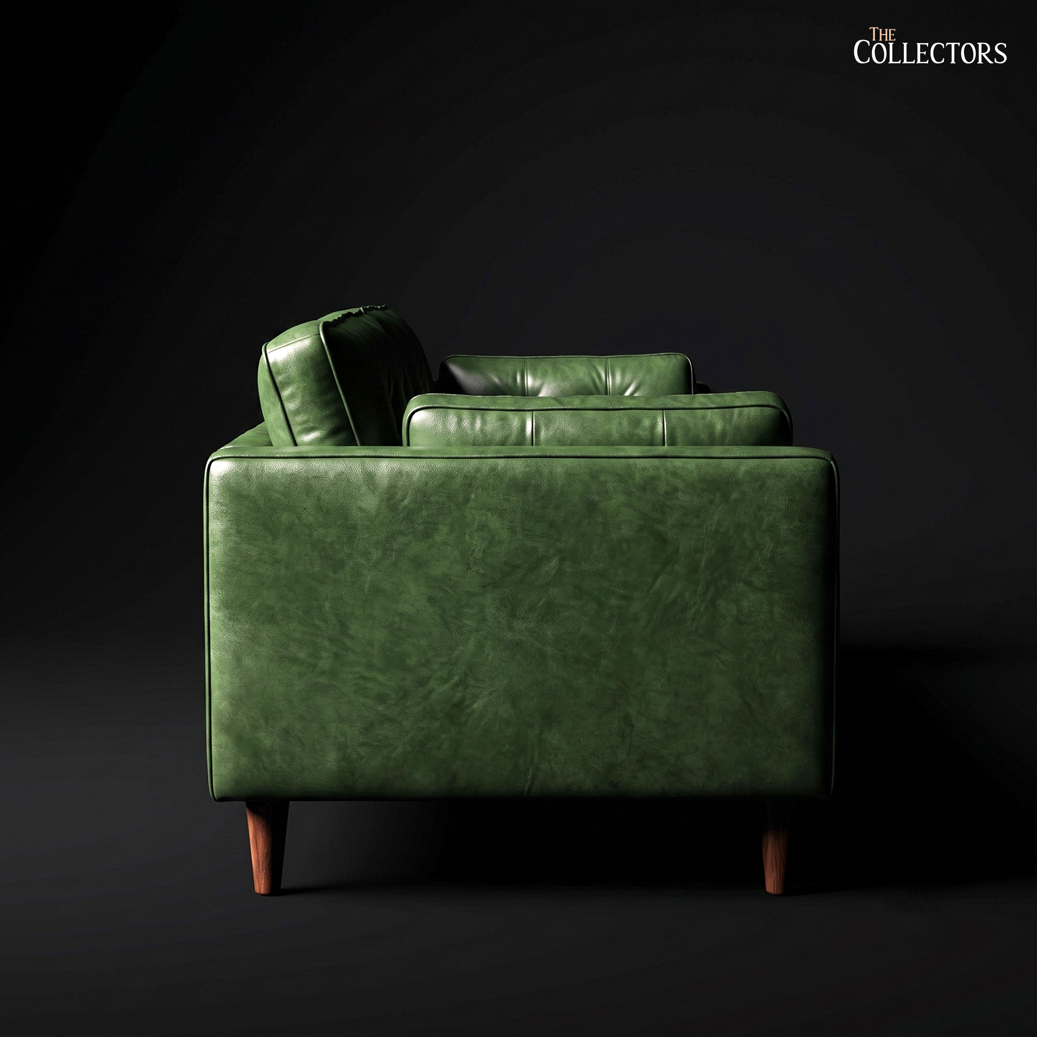 The Allerød Atelier Hunter Green Settee — image 4