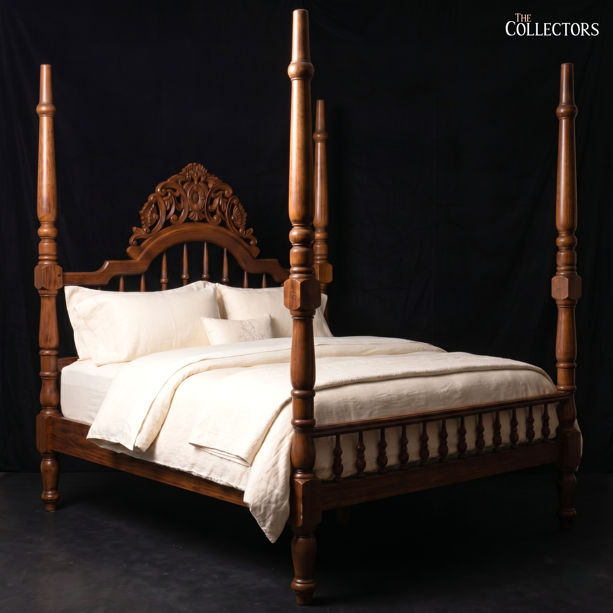 The Barrackpore Colonial Four-Poster Bed
